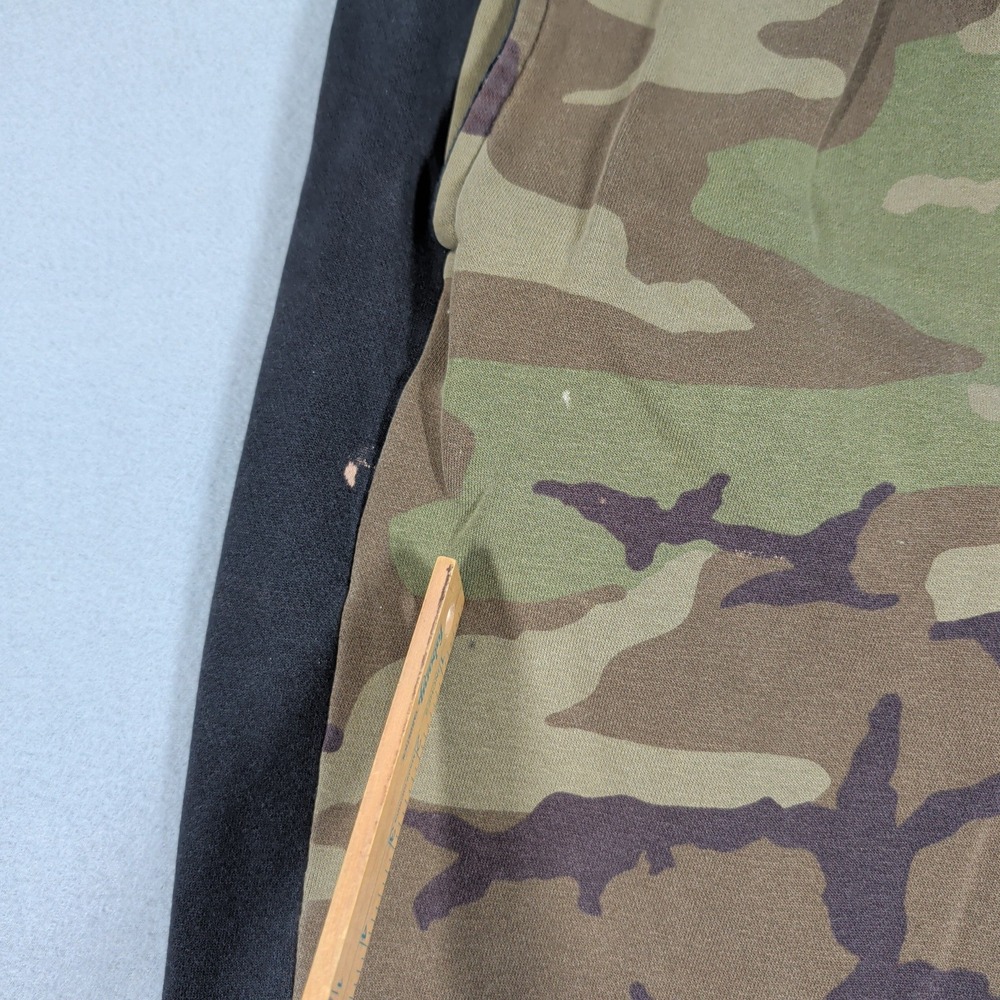 Jordan Sweatpants Mens L Green Camo Nike Air Jumpman Fleece Joggers Activewear - Picture 9 of 15